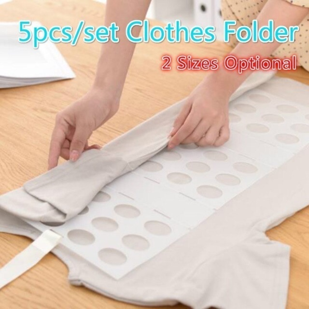 10pcs/set Clothes Folder for‎ Lazy People Shirt/T-shirt/Pants Wardrobe